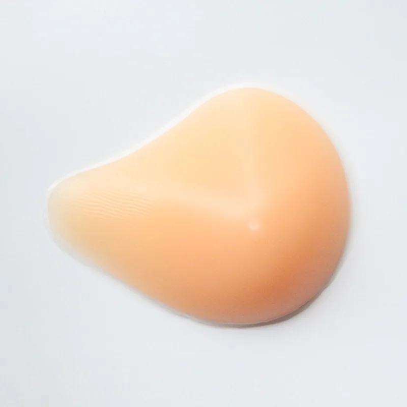 Spiral shape postoperative silicone false breast form 1PCS 100g-600g artificial breast prosthesis for mastectomy