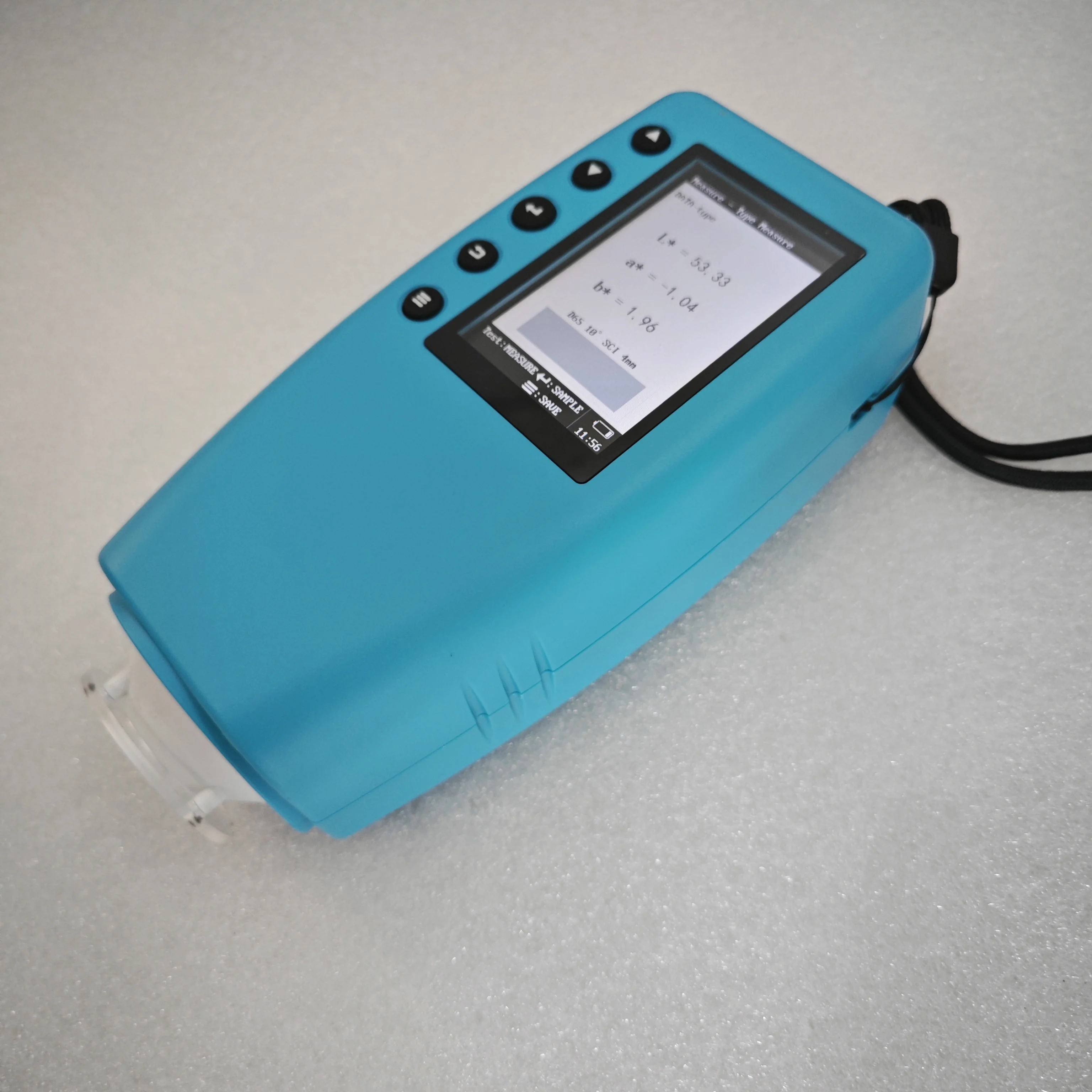 FRU WR-10QC 4mm Portable Digital Colorimeter, Color Meter ,Color Analyzer 3