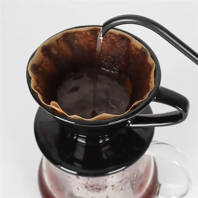 

Coffee Dripper Pour Over Coffee Maker Conical Filter Cup Hand Drip Reusable
