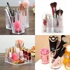 Transparent Acrylic Makeup Organizer Cosmetic Brush Storage Box for Eyebrow Pencil Lipstick Nail Polish Plastic Beauty Egg Case 2