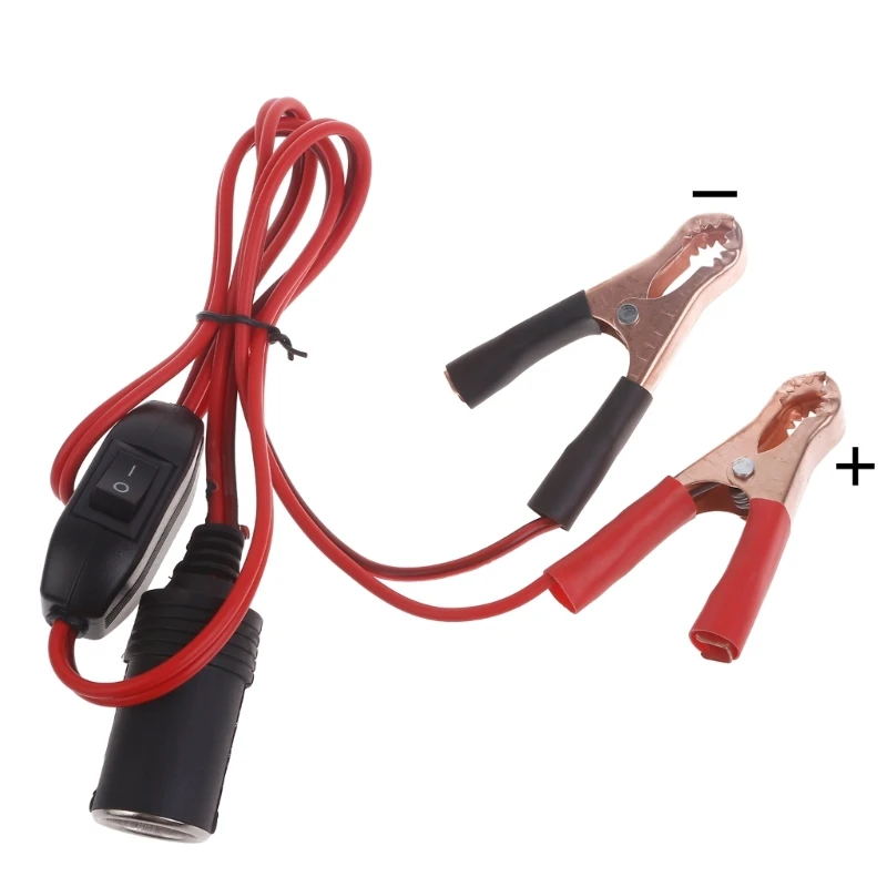 

Car Power Socket with On/Off Car Cigarette Lighter Socket Female Adapter Cable Dropship