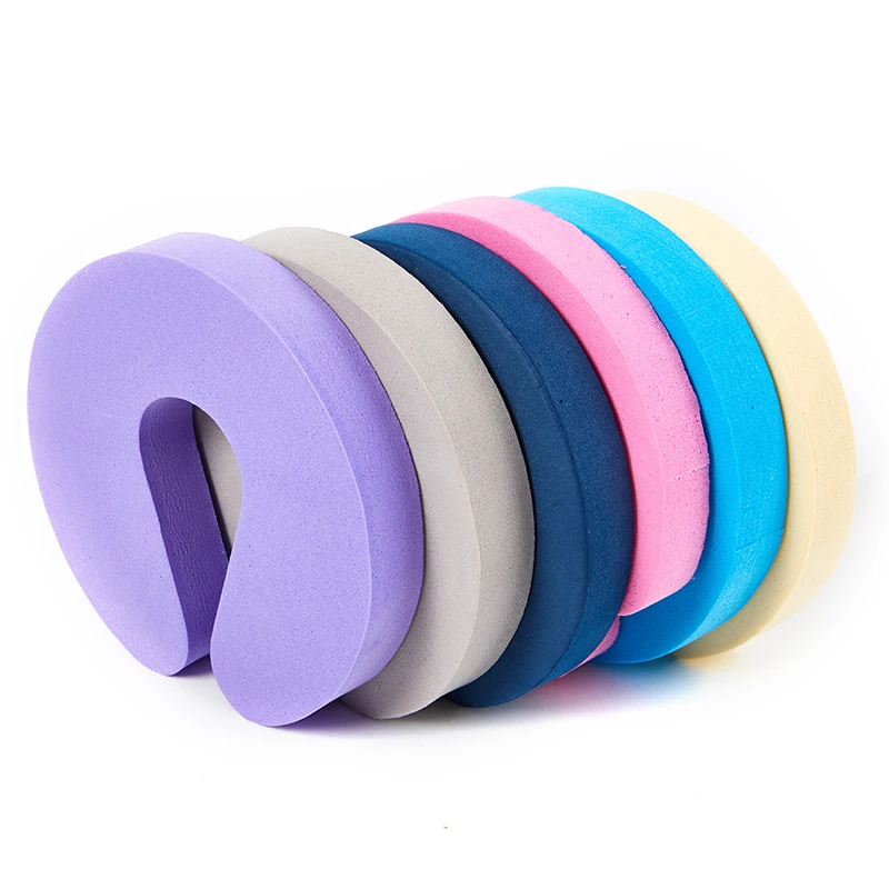 5Pcs Soft Foam Door Stopper Protection Baby Safety Keeps Doors From Slamming Prevents Finger Pinch Injuries