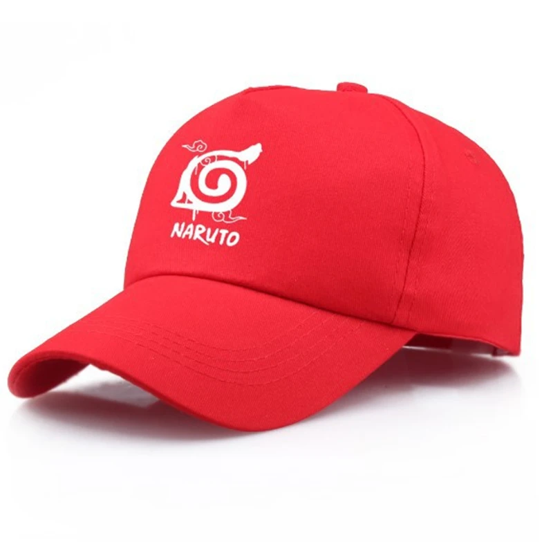 Anime NARUTO Baseball Cap List Konoha Ninja Pokeball Adjustable Sun Ha