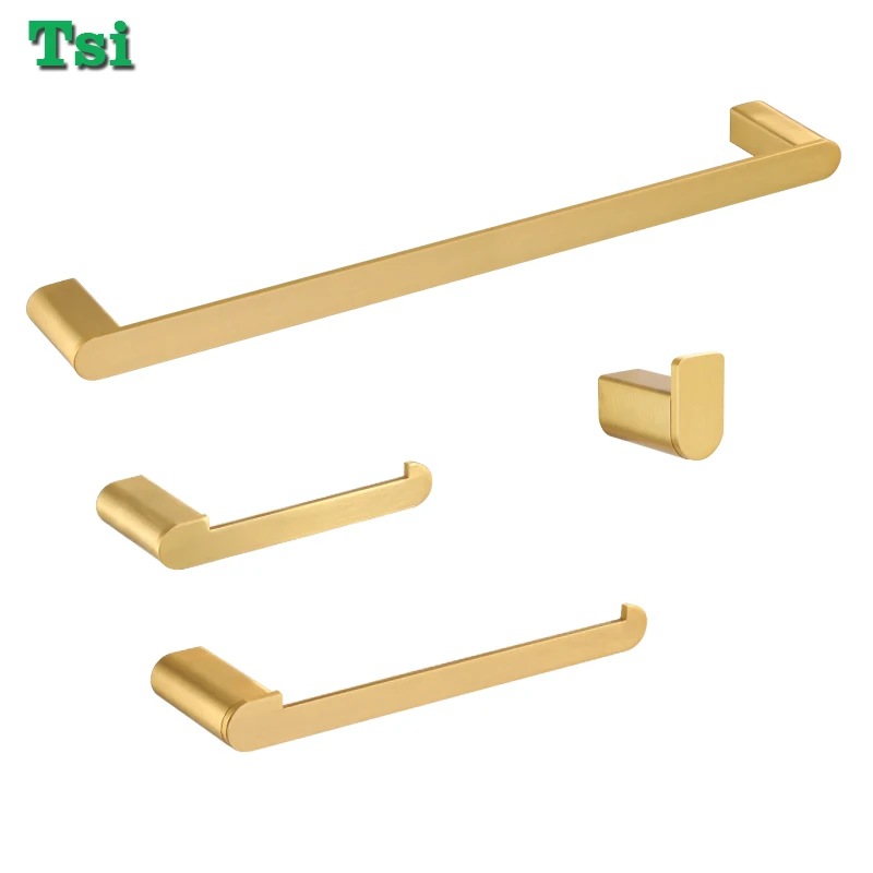 Gold Schwarz Handtuchhalter Für Badezimmer Zubehör Set Toilettenpapierhalter Haken Wandhalterung