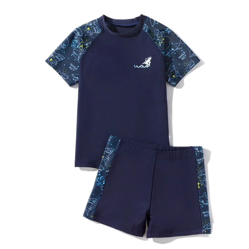 Children's Swimsuit Boys' Split Body Middle-aged Young Boys' and Babies' Sunscreen Swimming Suit One Piece one piece swimsuit children swimsuit children swimsuits