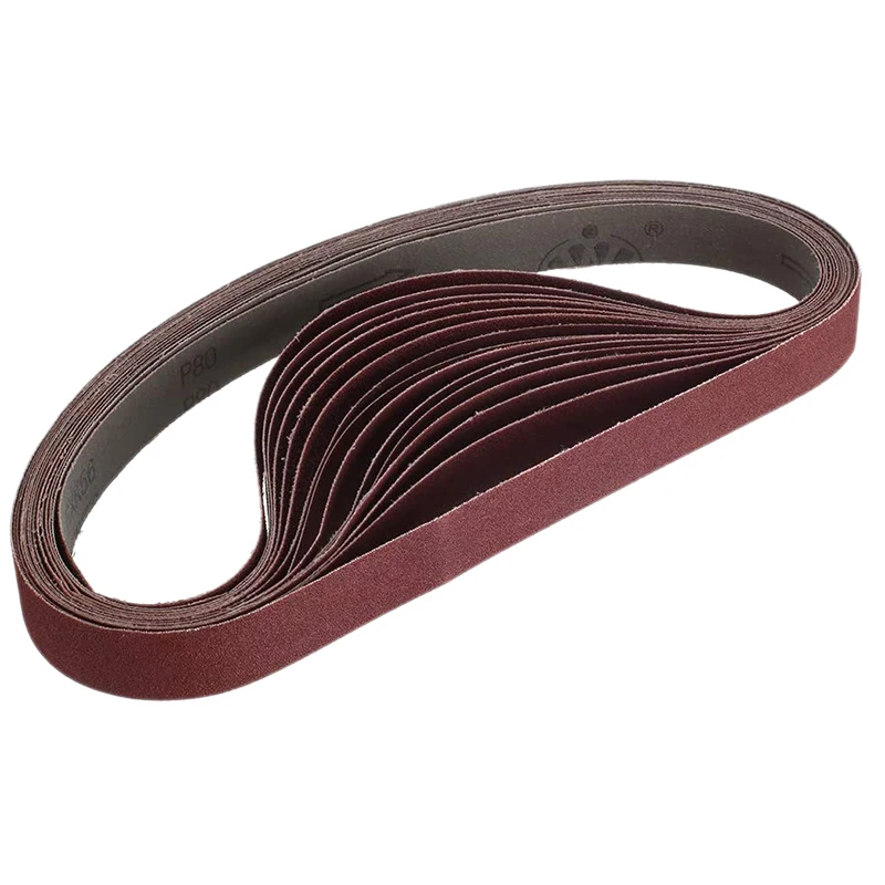 Aluminum Oxide Sanding Belts 15 Pcs 1X30 Inch for Belt Sander