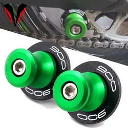 For Kawasaki Z900 Z1000SX Z650 Z800 Z1000 Z1000R 2015-2019 2020 2021 2022 Motorcycle CNC Slider Stand 8mm Screws Swingarm Spools