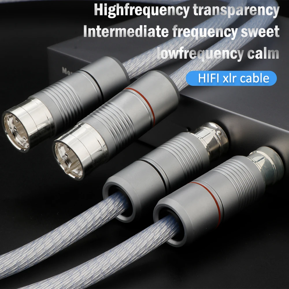 Cable de altavoz chapado en plata, amplificador de audio hifi, OFC,  99.9999% - AliExpress