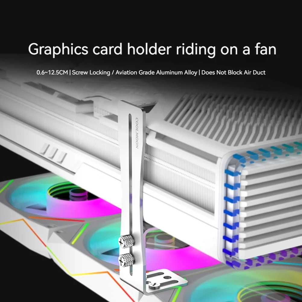 Aluminum Graphics Card Holder for PC Case Accessories