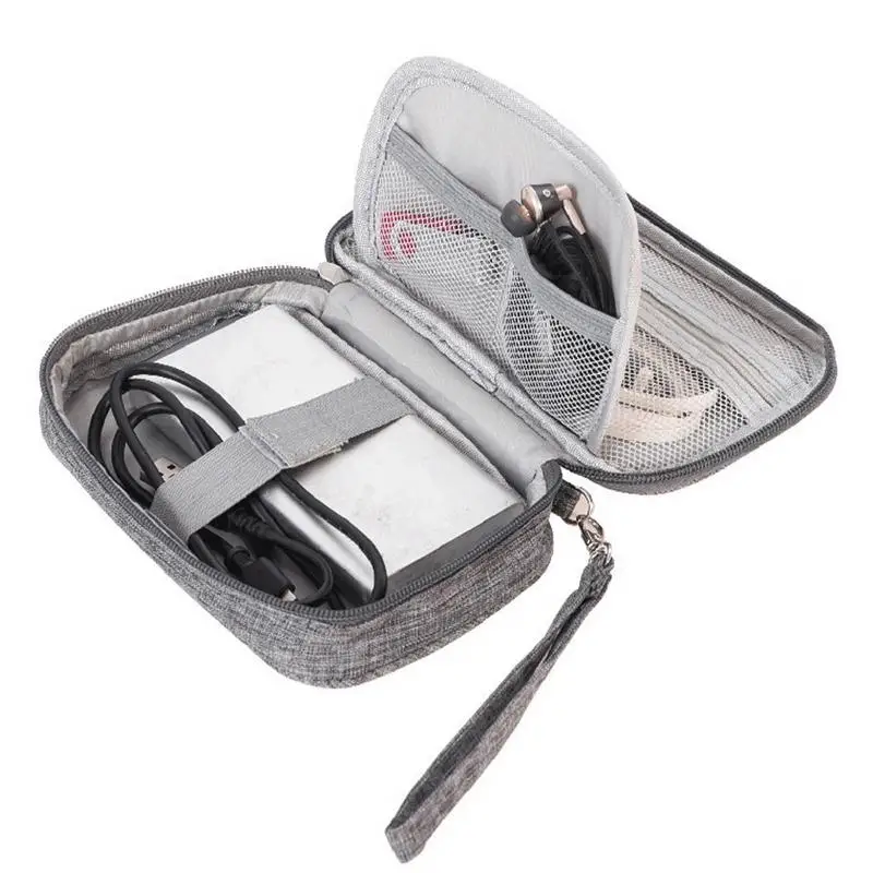 

Electronic Organizer Pouch Bag Electronics Accessories Organizer Bag Travel Waterproof Electronic Storage Bag For USB Cables