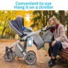 2 Pack Portable Refillable Baby Wipe Dispenser - Reusable Travel Wet Wipe Pouch for Easy Diaper Changes On-the-Go! 4