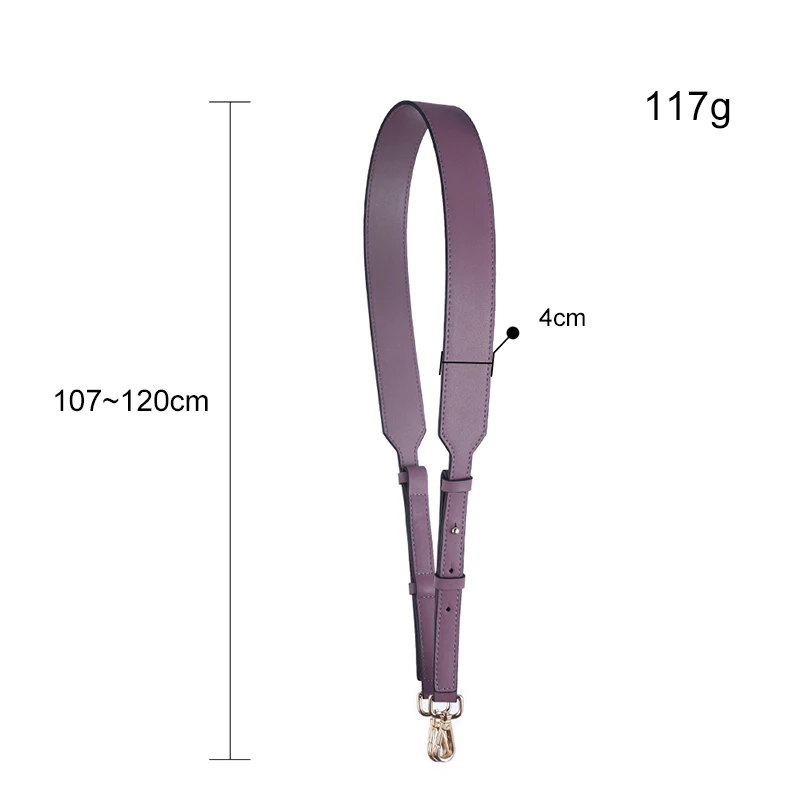1/2/5/10PC 107cm~120cm Adjustable Replacement Messenger Bag Belt Fashion PU Leather Shoulder Straps Accessories for Women Bags