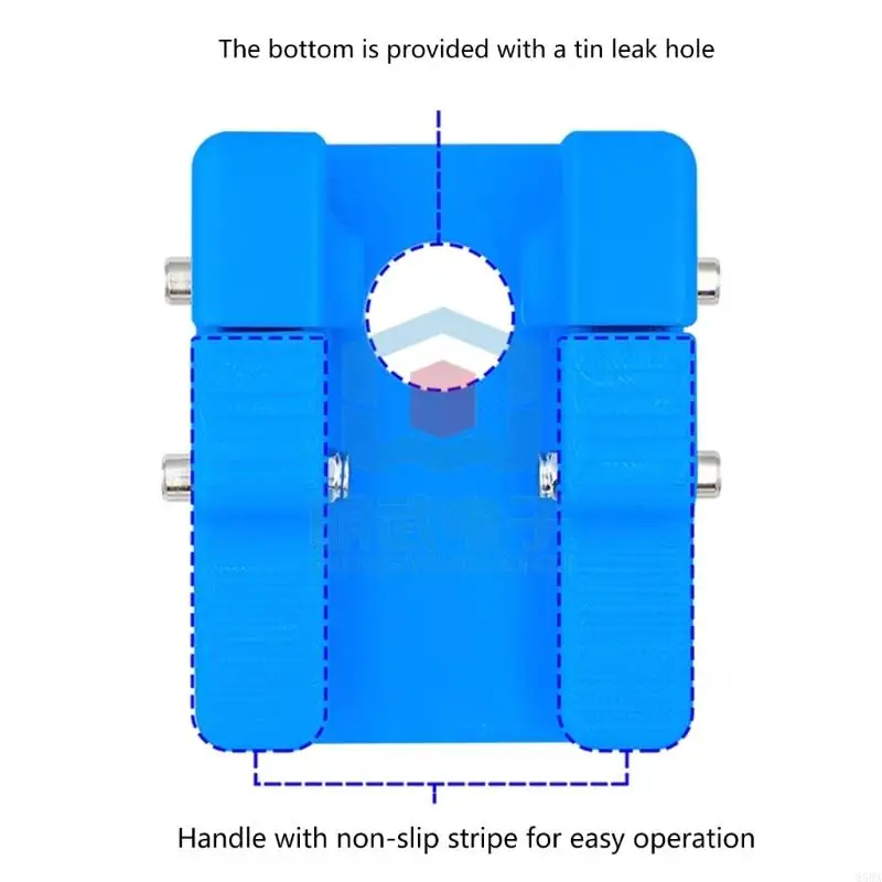 Durability Plastic Soldering Wire Clamp Jig for Secure Circuit Board Connection