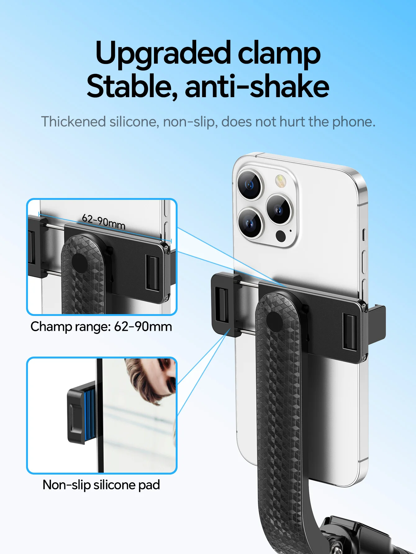 HOCO K20 2-in-1 Selfie Stick Tripod with Bluetooth Remote