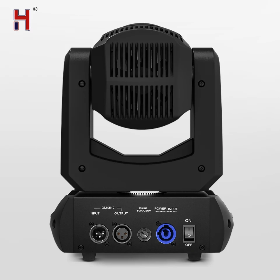 Testa Mobile LED 100W Per Discoteca - 8 Prismi, RGB, DMX, Per Feste E Eventi - Foto 3