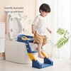 New Upgraded 2-in-1 Staircase Baby Toilet with Stable and Autonomous Toilet Use Children's Toilet Ladder/ for babies  0 to 10 2