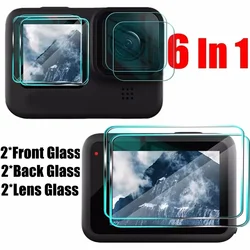 Premium Ultra Clear 9H Tempered Glass 9 - in - 1 Screen Protector Set - 2 Set(6pcs)