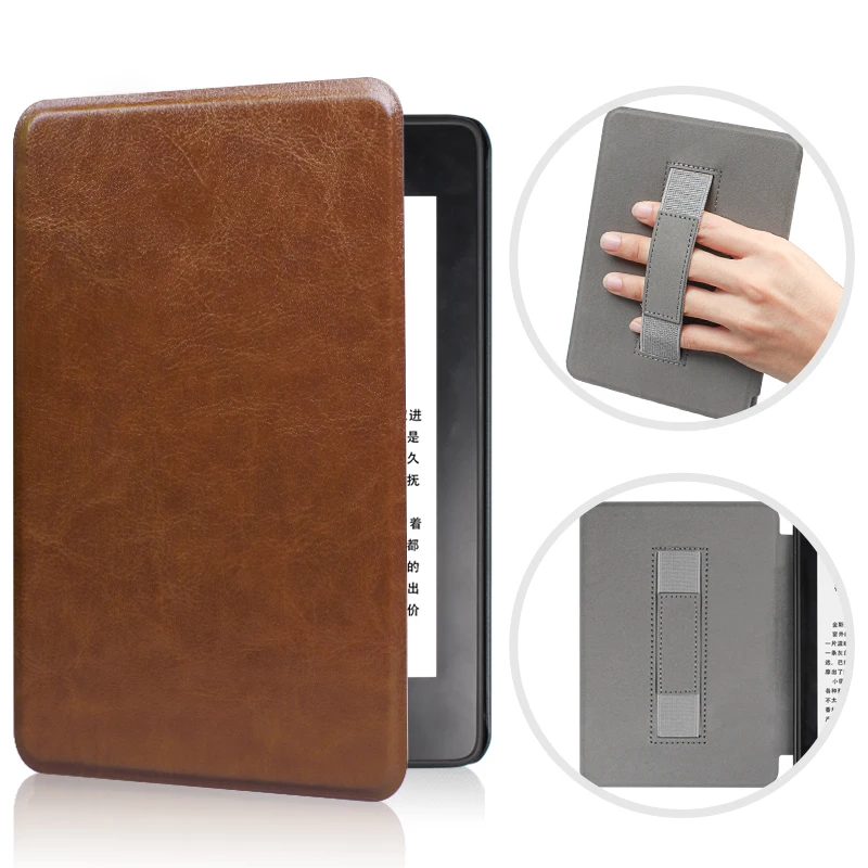 Versatile PU Leather Case with Hand Holder