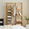 3/4/5/6Layers Hanging Wardrobe Organizer And Closet Storage Shelves For Wardrobe, Nursery, Baby Clothes Organization And Storage 2