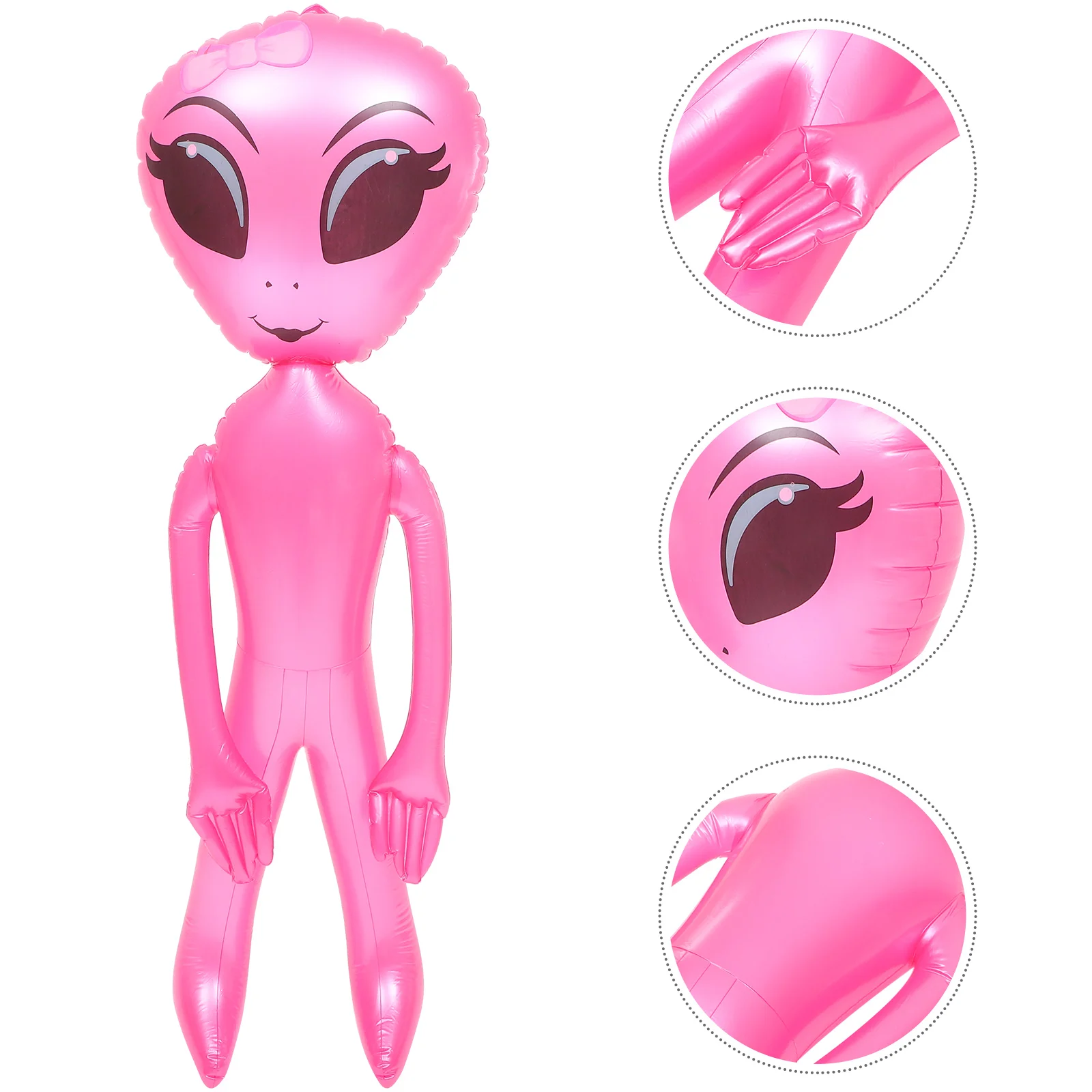 

Tumbler Inflatable Alien Child Kids Toy Inflates Plaything Pvc Halloween Balloon