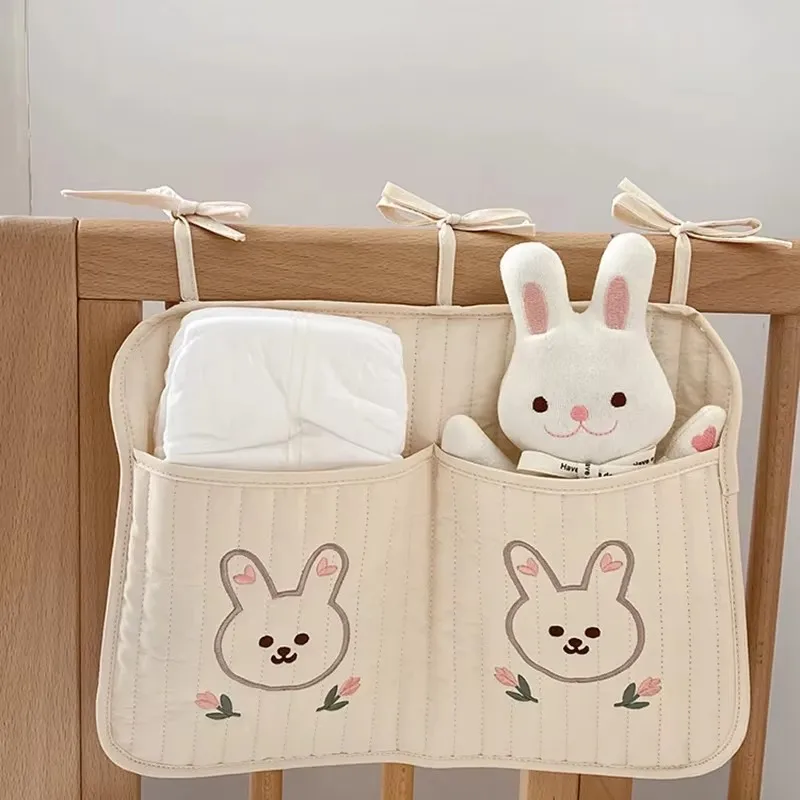 수납 가방 기저귀 젖병 장난감 유모차 걸이형 가방 다기능 휴대용 스트랩 패턴 수납 가방