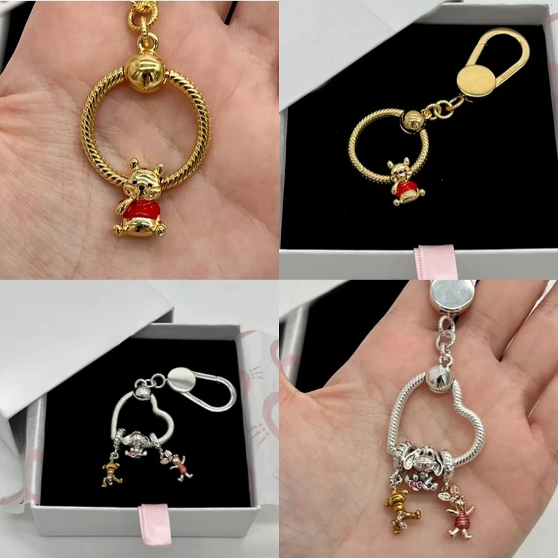 The Disney Winnie the Pooh Tigger Charms S925 Beads Fit Bracelet Sterling Silver DIY Jewelry Kids Women With Original Brand Logo 6