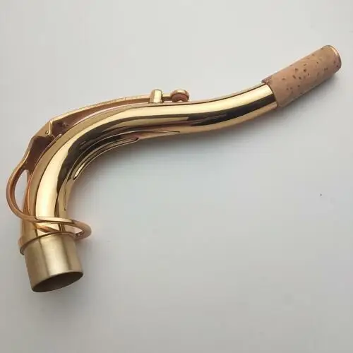 New Tenor Saxophone Neck Lacquered Gold Part
