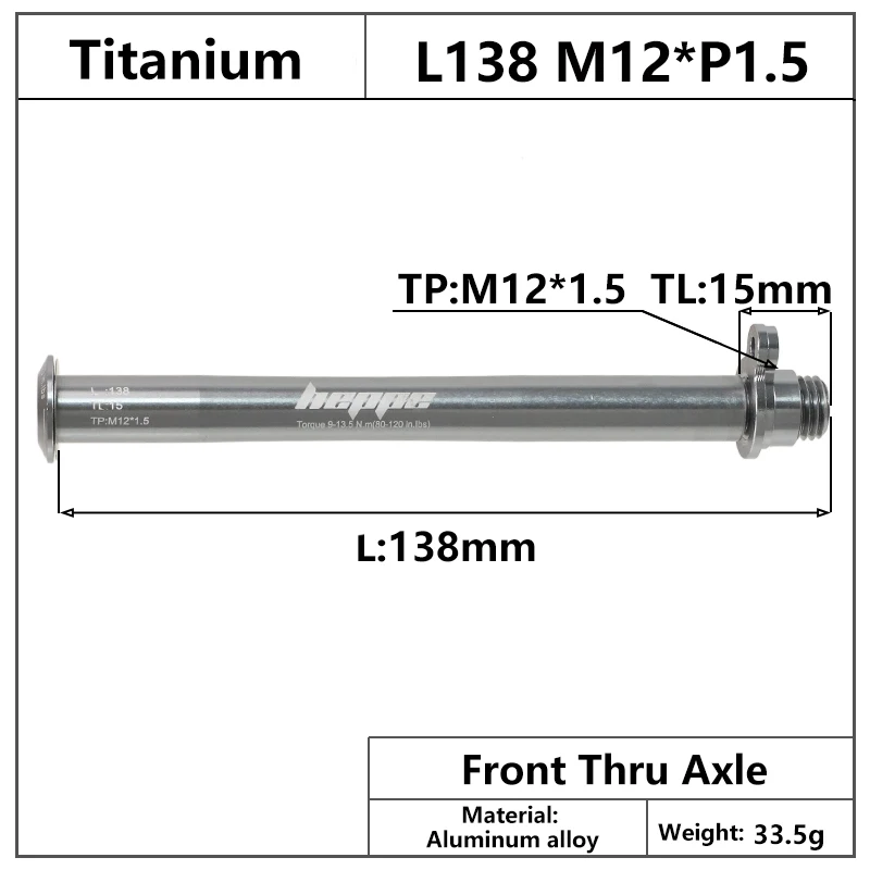 L138 M12x1.5 TL15