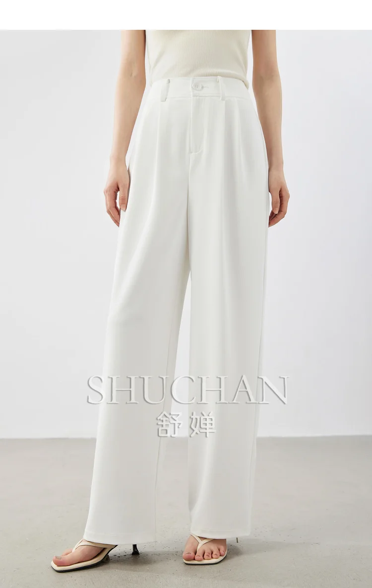 summer 2024 pantalon pour femme  POLYESTER  SPANDEX  korean fashion  pants women  streetwear women summer mania eau fraiche pour femme