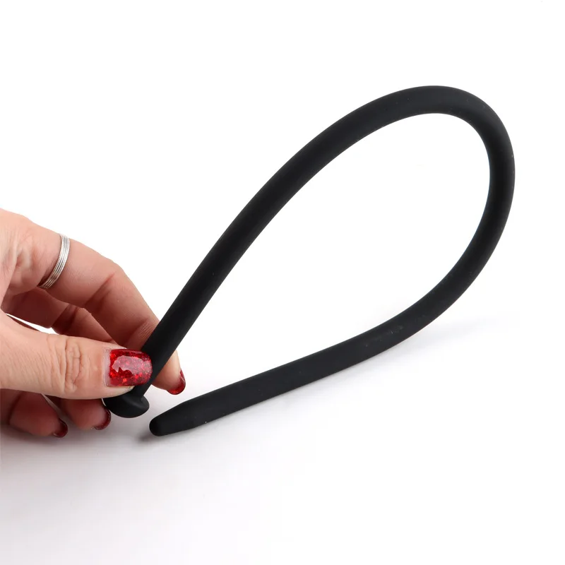 Insert Penis Plug Silicone Urethral Catheter Dilator Horse Eye Stimulation Adult Sex Toys for Men Gay Sounding Urethra Catheter