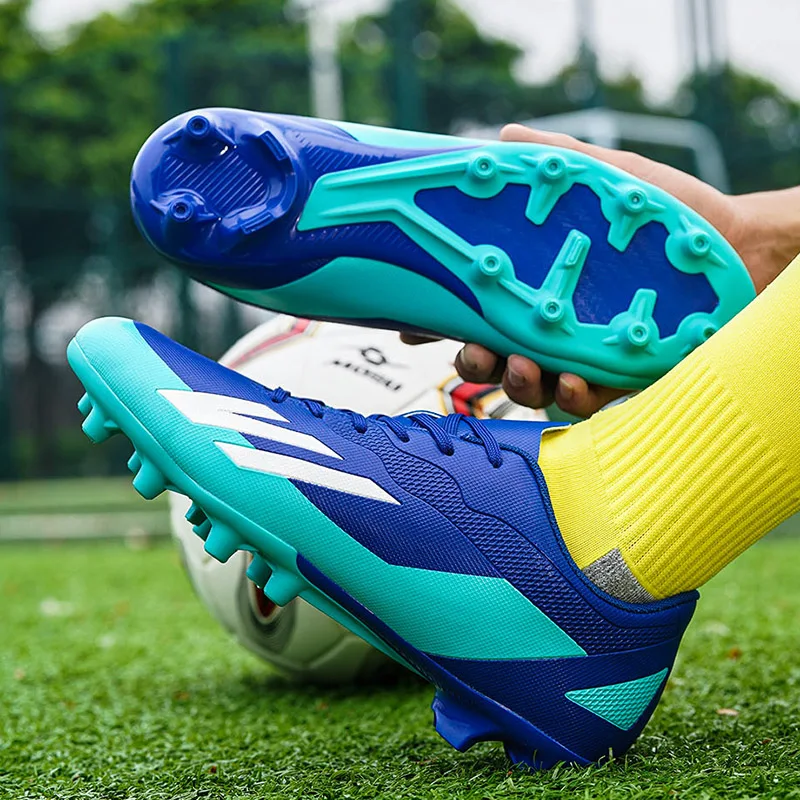 New Mid-top Soccer Shoes Men Non-Slip FG/TF Football Boots Cleats Hot-selling High-quality Match Sneakers Futsal Indoor