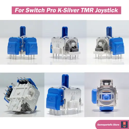 K-SILVER JS13 PRO+ TMR Joystick for Switch Pro PS5 PS4 Xbox Series Xbox One Anti-Drift Electromagnetic 3D Analog TMR ThumbStick - Image 3