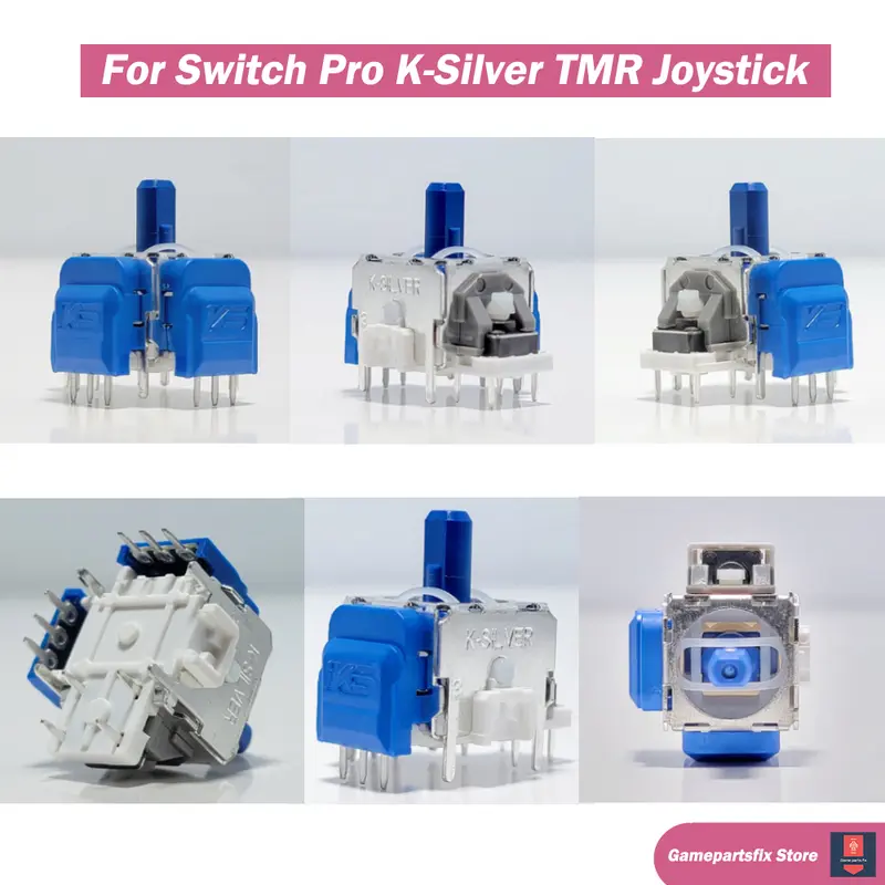 K-SILVER JS13 PRO+ TMR Joystick for Switch Pro PS5 PS4 Xbox Series Xbox One Anti-Drift Electromagnetic 3D Analog TMR ThumbStick - Image 3