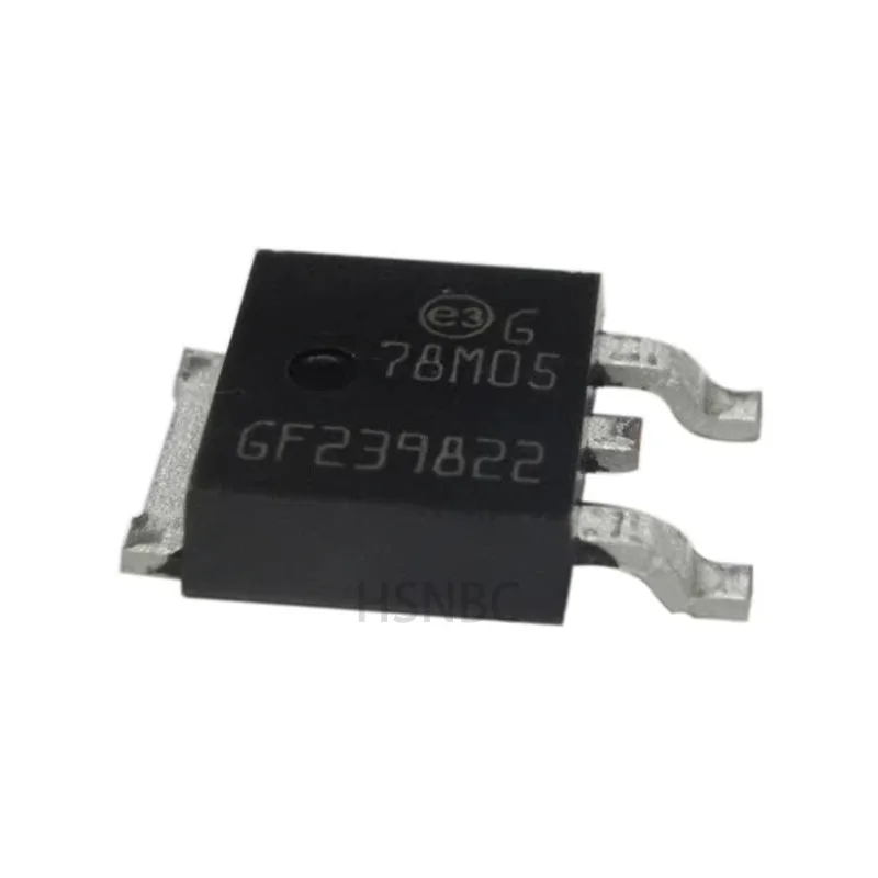 

10Pcs 78M05 L78M05CDT L7805 L78M05CDT-TR TO252 100% Brand New Original Stock