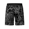 New Compression MMA Rashguard T-shirt Men's Running Suit Muay Thai Shorts Rash Guard Sports Gym Bjj Gi Boxing Jerseys 4pcs/Sets 6