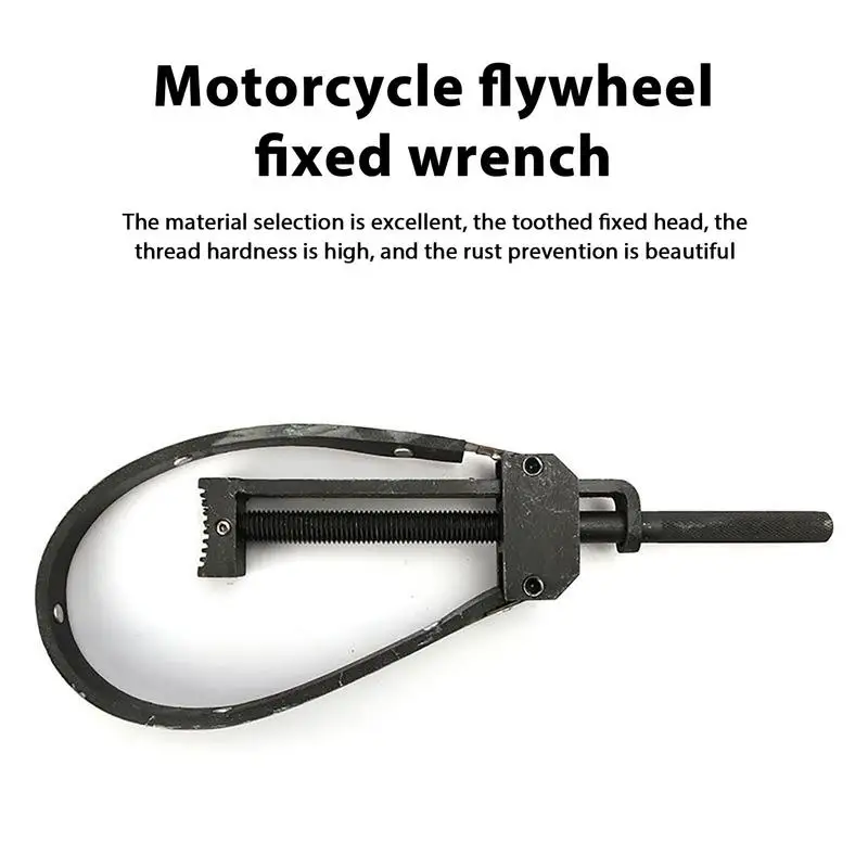 Clutch Spanner Wrench Black Rubber Flywheel Holding Tool Wrench Holder Fly Wheel Holder Flywheel Fixed Clutch Hub Basket