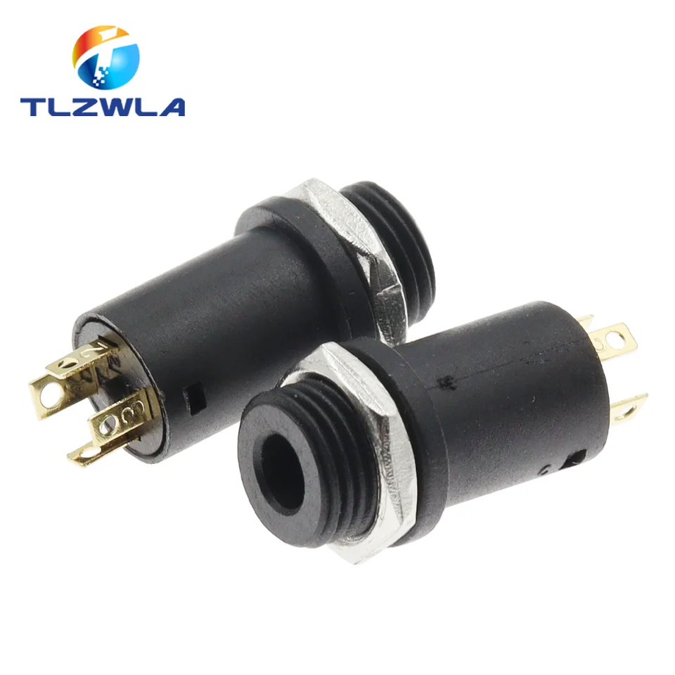 Lotto Di 10 Jack Audio 3,5 Mm 3 Pin Femmina - Foto 4