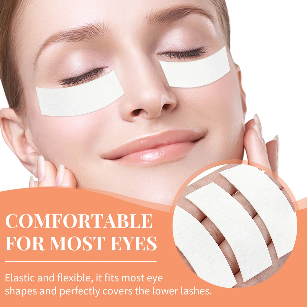 110Pcs Micro foam eye pads tape Eyelash extension patch Micro foam eyepads Lash extensions supplies Non-woven under eye patches
