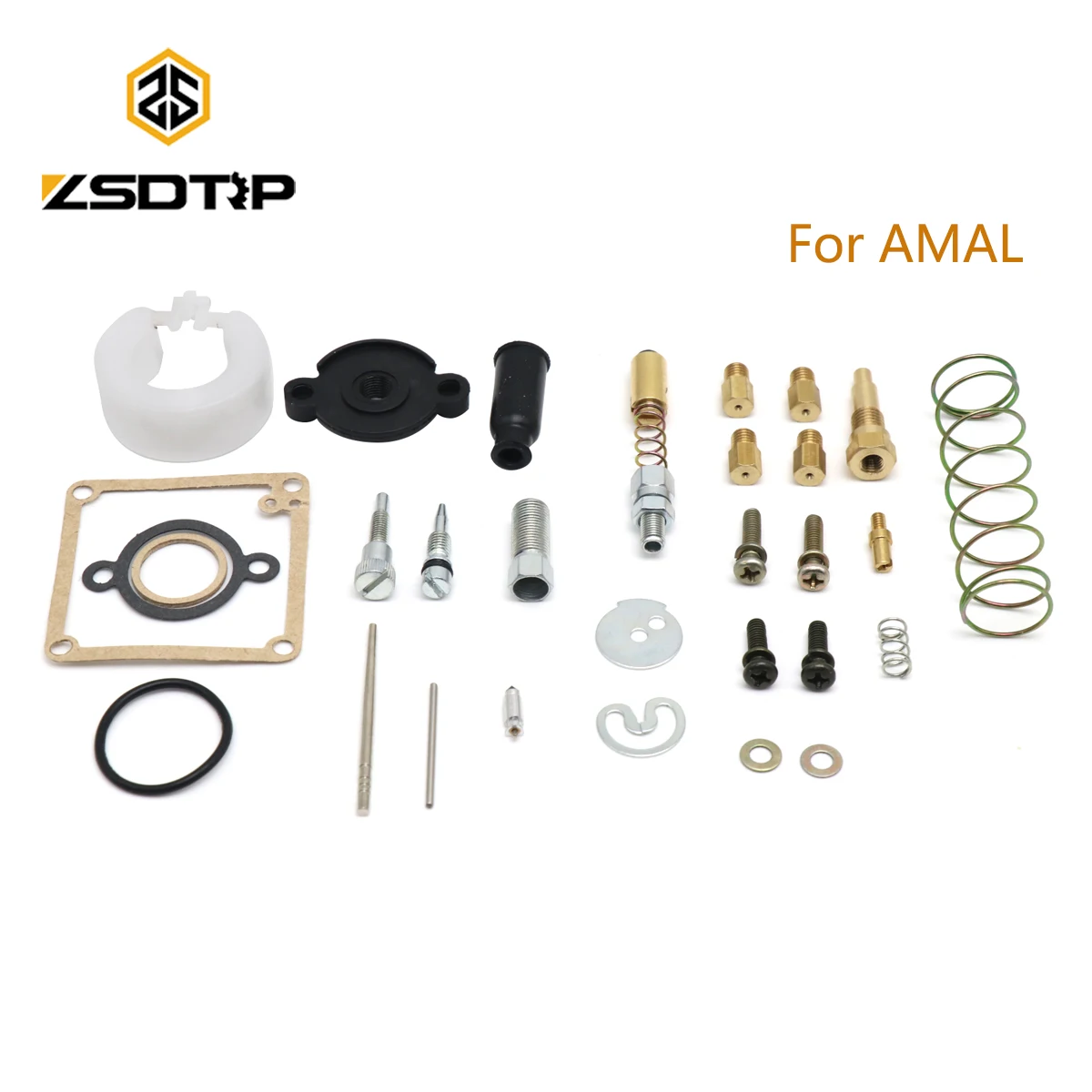 

Набор ZSDTRP для карбюратора AMAL, Комплект Для Ремонта Карбюратора AMAL Racing, винт для регулировки уплотнения дома