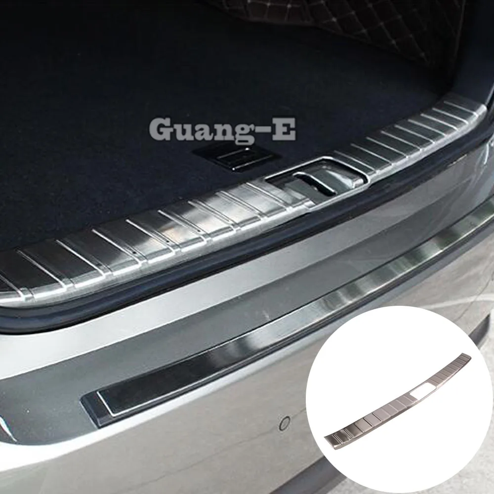 

Stainless Steel Trunk Inner Cover Rear Bumper Trim Car Accessories 1Pcs For Lexus RX 200t 300 450h 2016 2017 2018 2019 2020 2021