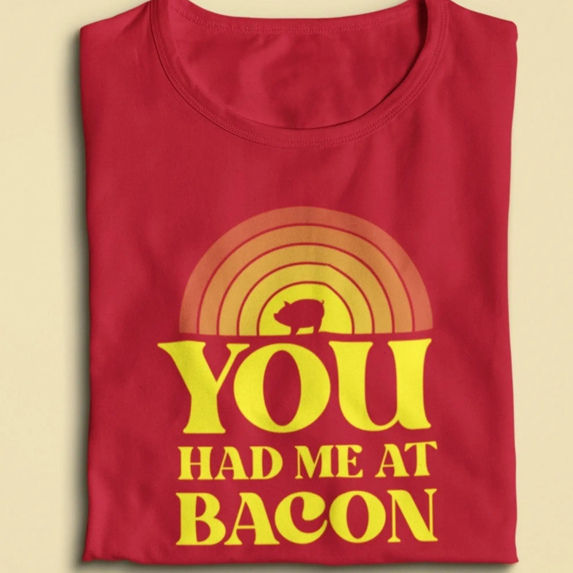 Ti Eri Al Bacon T Shirt Divertente Footdie S Keto Lover Diet Meat Candy Maniche Lunghe O Corte