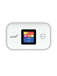 High - Speed Portable 4G/5G Mobile WiFi Router with Sim Card Slot - Wireless Pocket MiFi Hotspot (White)