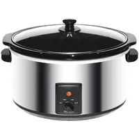 Kitchen utensils, household appliances, 8 quart stainless steel slow stew pot, cooking, free shipping 1
