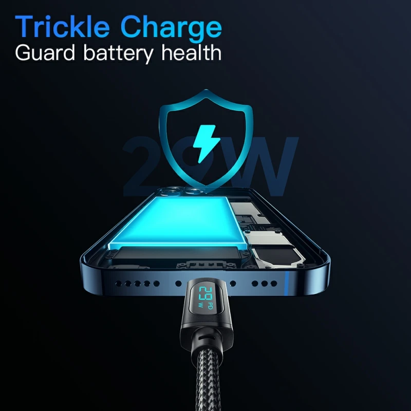 Essager USB Type C Fast Charge Lightning Cable