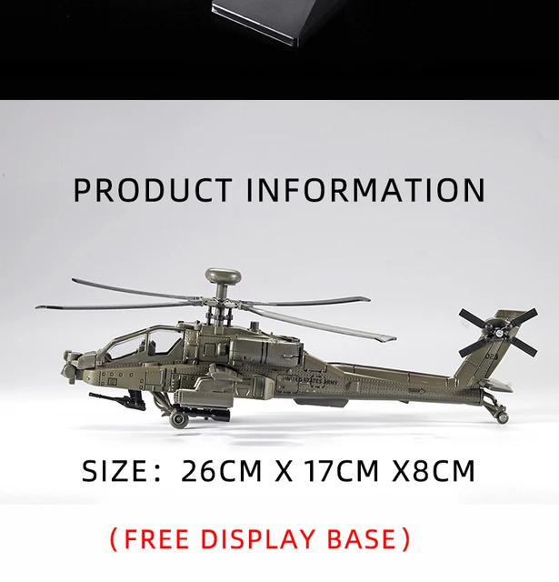 実機通り　アパッチAH-64D リモコンヘリコプター　特技飛行可能　サイズ大きめ 実機通り アパッチAH-64D リモコンヘリコプター 特技飛行可能