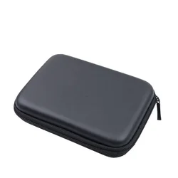 Portable 2.5 Hard Drive Protection Case for External Storage Devices - Black/Blue (Black)