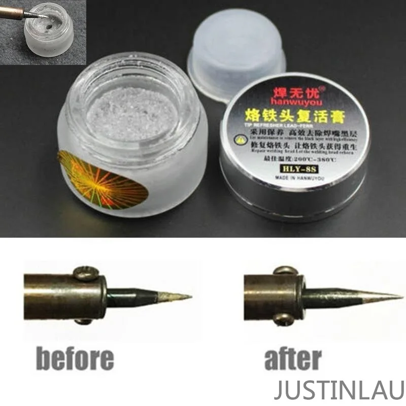 Tip Refresher Iron Soldering Clean Soldering Tip Paste Soldering