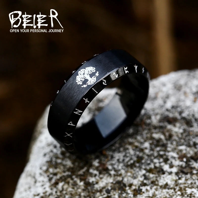 Viking Nordic Mythology Giant Wolf Finger Ring Celtic Knot Jewelry Punk Gift finger ring ring set animal ring