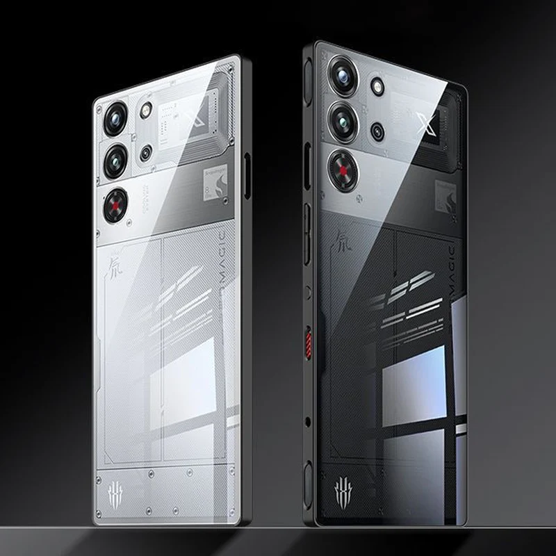 Premium Shockproof Tempered Glass Back Cover