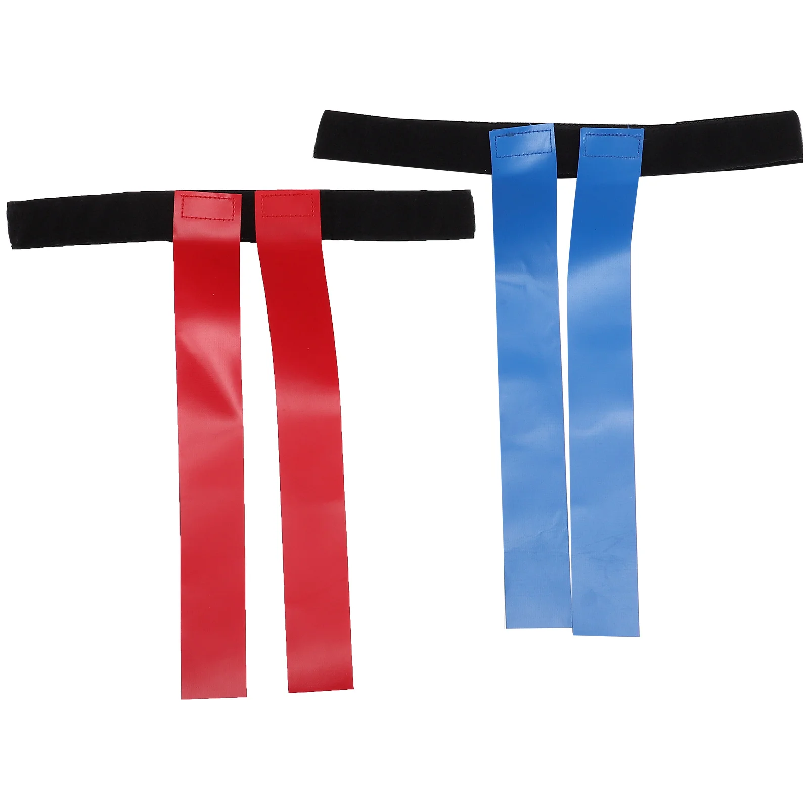 2 Sets Outdoor Flag Kids Football Flags Dedicated Rugby Supply Waist Game Supplies Belt Sponge Child